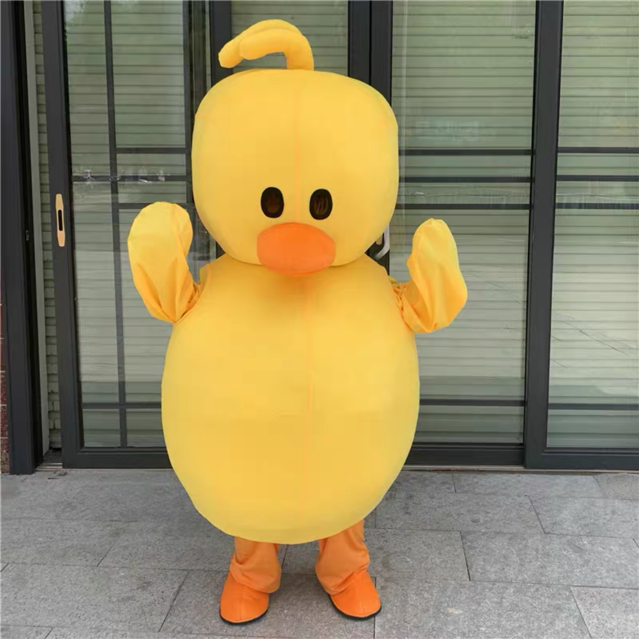 小黄鸭卡通人偶服装鸭子Cos动漫鹦鹉玩偶服小鸡小黄鸭抖音同款