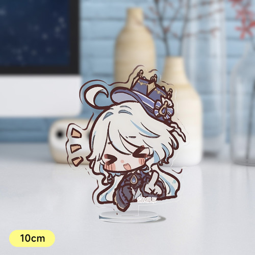 原神周边可爱挂件立牌芙芙散兵胡桃琳妮特公子心海双面夹层亚克力