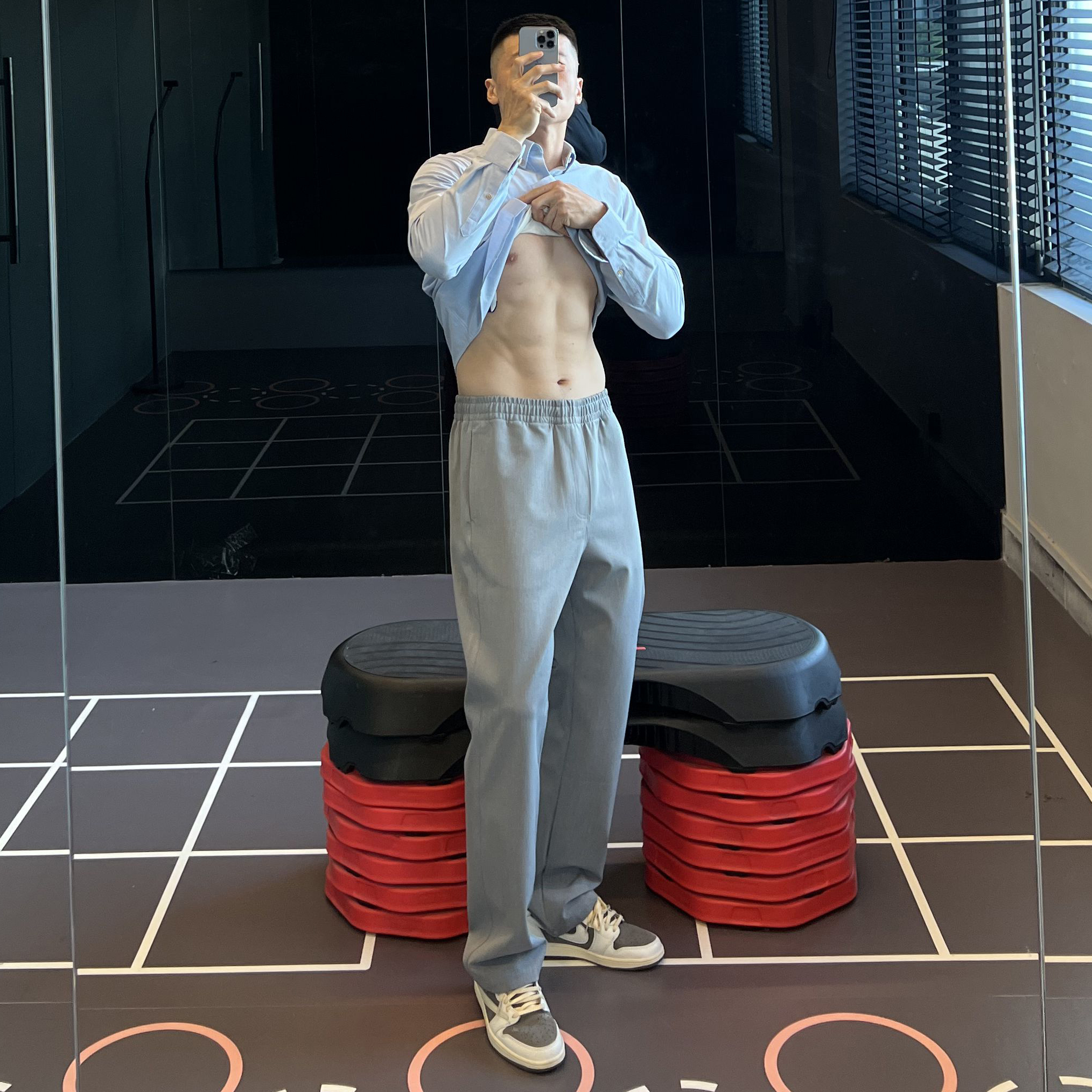 莱赛尔天丝免烫抗皱休闲西裤男士