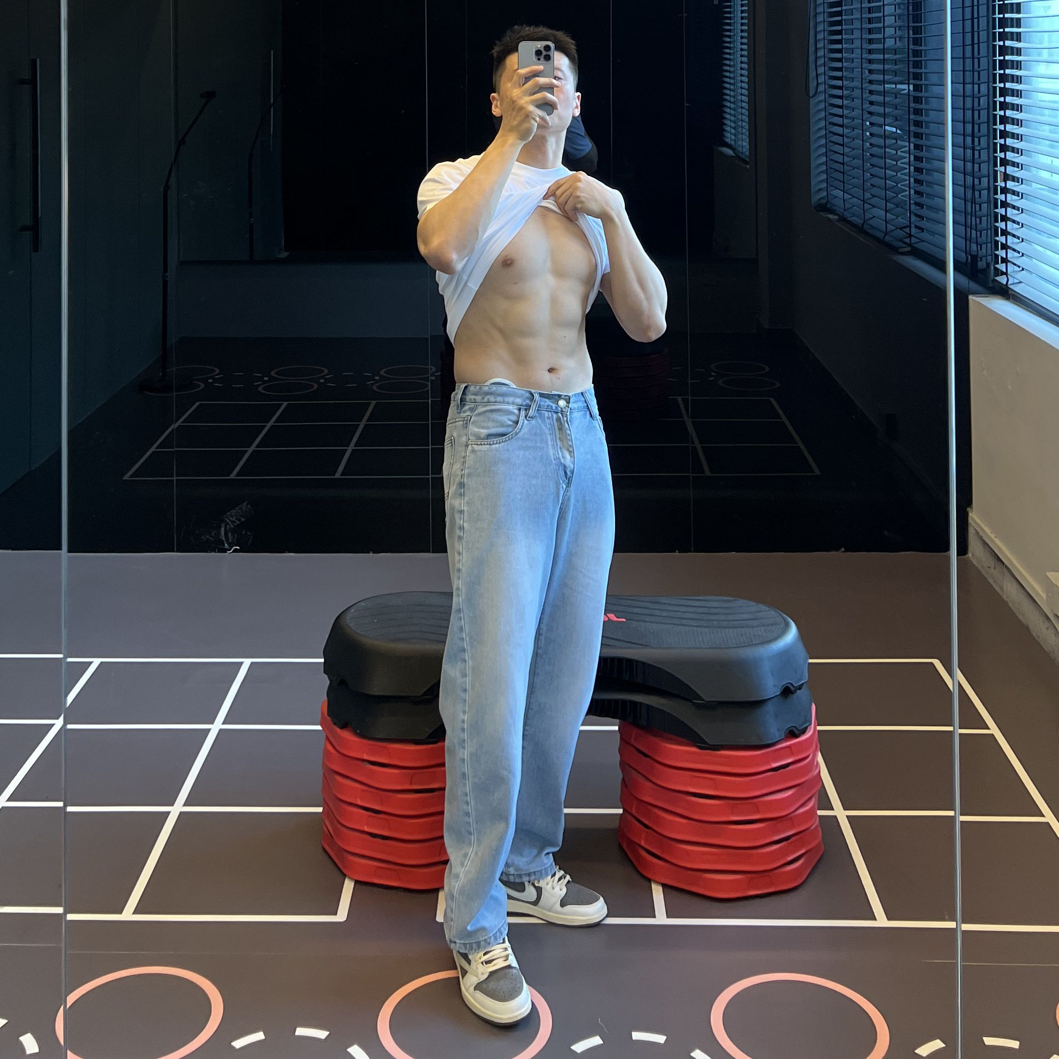 莱赛尔天丝薄款软牛仔裤宽松百搭