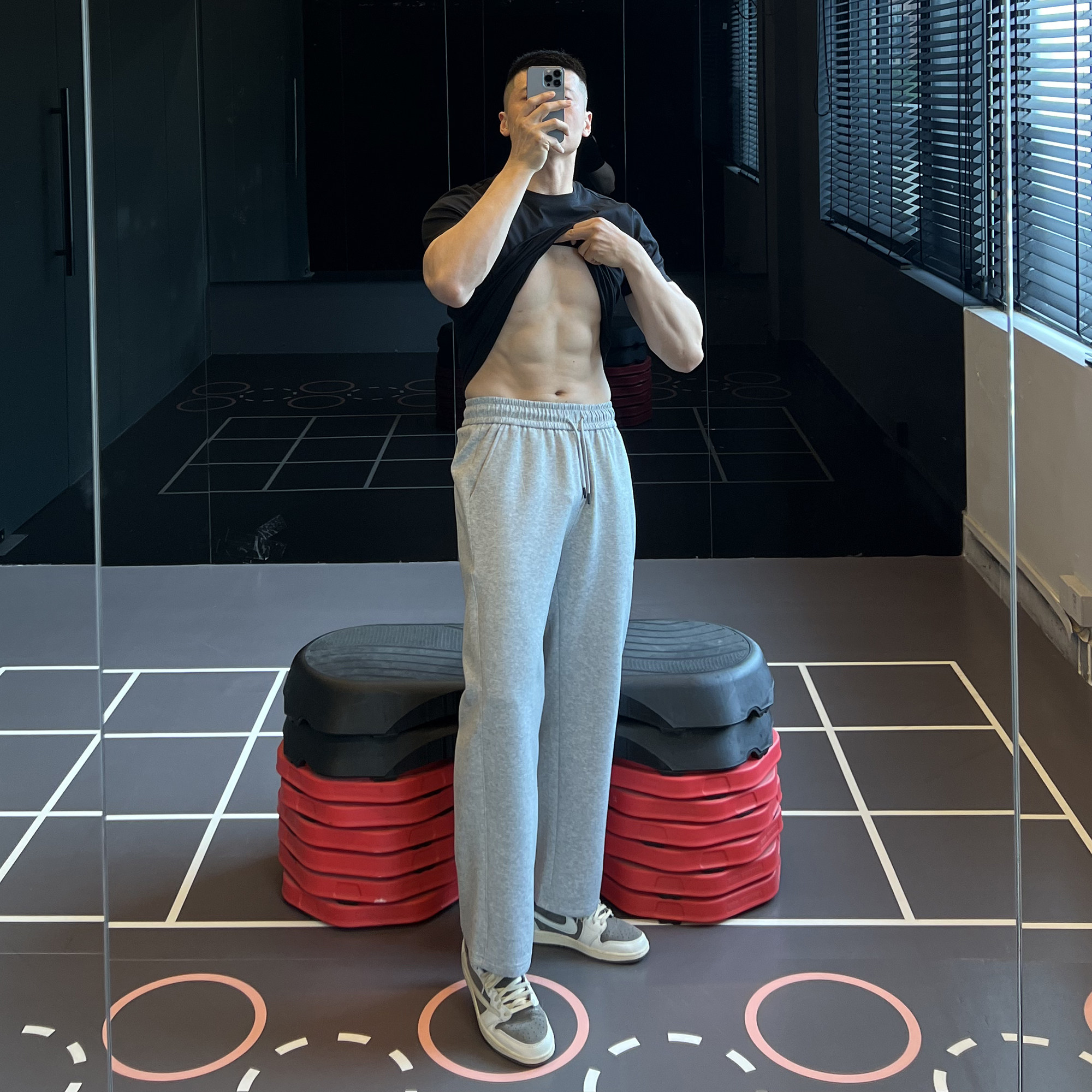 IRONTRAP夏薄款凉感速干运动长裤男士垂顺四面弹运动健身通勤卫裤