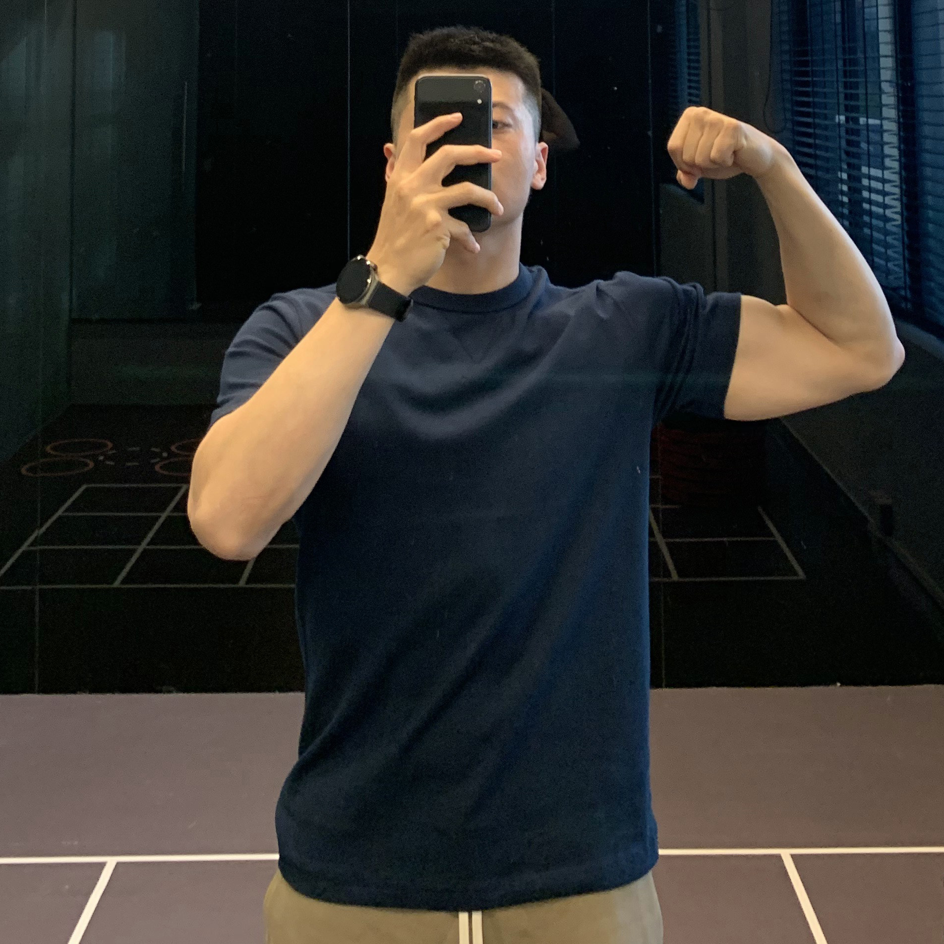 irontrap无缝筒织三本针短袖t恤男纯棉透气上衣训练健身衣服夏季