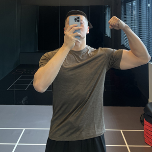 IRONTRAP鲁道夫运动速干短袖 户外吸湿排汗T恤男科技冰丝健身衣服