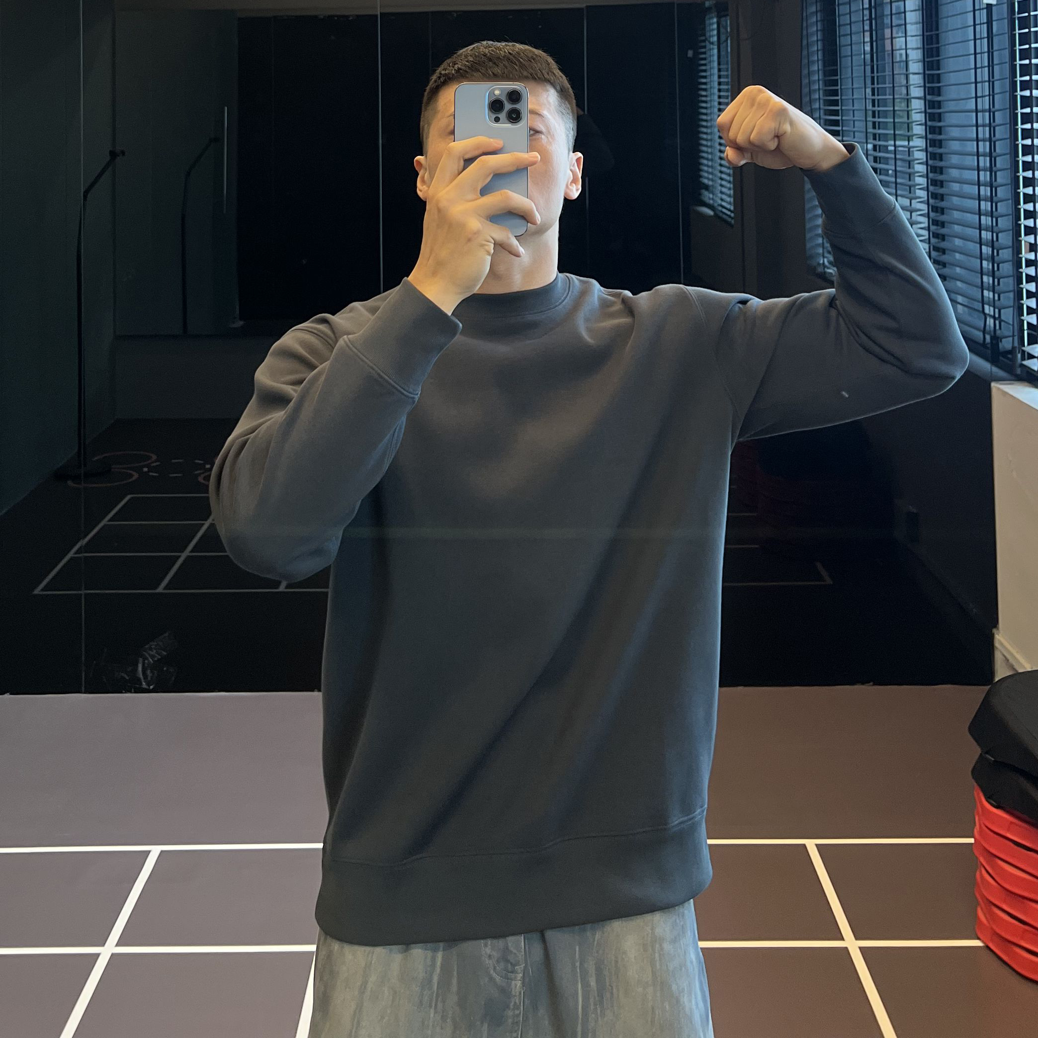 400G重磅银狐绒卫衣加绒加厚保暖