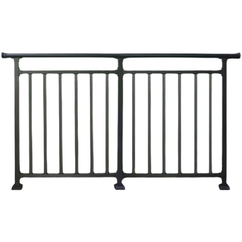 锌钢阳台护栏铁艺围栏小区连廊栏杆楼顶露台防护栏楼梯扶手户外