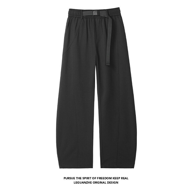 美式休闲弯刀长裤男夏季