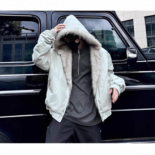 冬季新款座山雕棉衣加绒加厚保暖