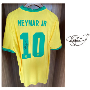 2021美洲杯决赛内马尔球衣内马尔签名球服印签球员版修身款