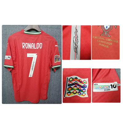 2025国家队7号C罗签名球衣印签#7 RONALDO Signature Jersey