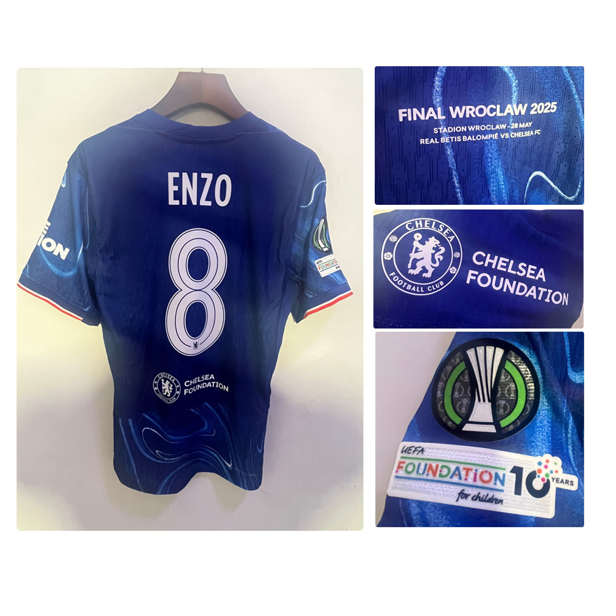 2025切尔西欧协杯决赛球衣球员版恩佐帕尔默雅克松凯塞多足球服