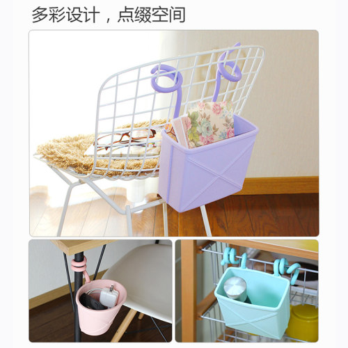 日本Sceltevie卷曲把手收纳筐