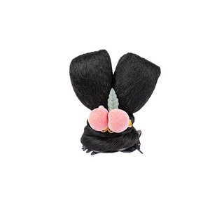 儿童古风汉服假发包女童可爱古装造型盘发发髻舞台表演古典舞头饰