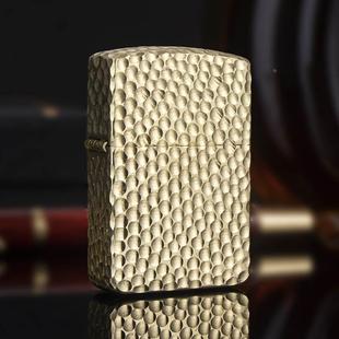 ZORRO佐罗1941复刻版陨石坑手工锤纹超薄男士防风煤油打火机