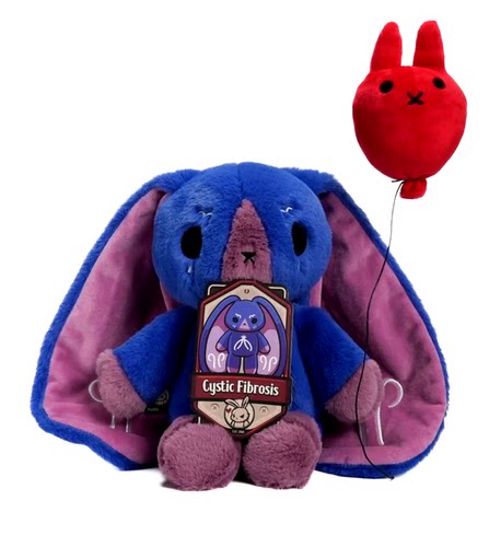 PLUSHIE DREADFULS毛绒玩偶CYSTIC FIBROSIS RABBIT