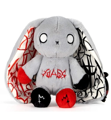 Plushie Dreadfuls毛绒玩偶EDYSLEXIA RABBIT阅读障碍兔子