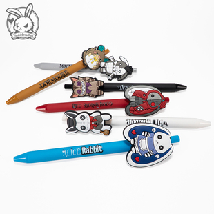 PLUSHIE DREADFULS原创疯狂爱丽丝中性笔潮玩文创礼品礼物3支装