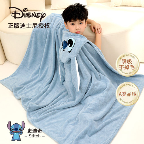 儿童浴巾秋冬游泳洗澡吸水浴袍用