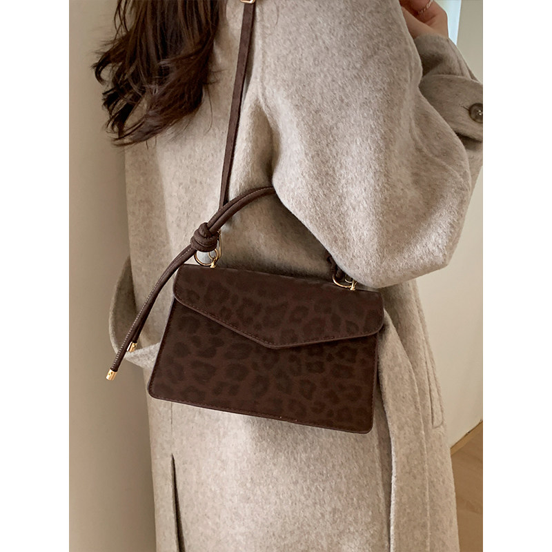 高级感豹纹小方包女2026春季新款时尚百搭小众设计洋气单肩手提包,箱包皮具/热销女包/男包,小方包,淘宝优惠券,粉丝福利购,淘宝优惠卷