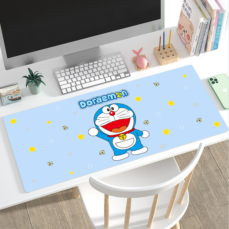 超大鼠标垫子护手腕卡通可爱ins风桌面垫办公电脑垫键盘手托定制