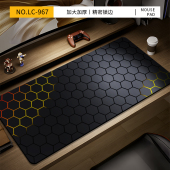 电竞游戏鼠标垫电脑键盘手托垫超大快捷键桌垫办公桌面垫定制定做