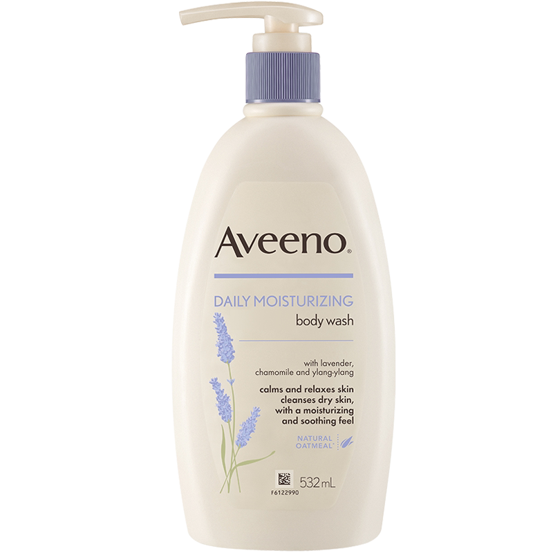 aveeno艾惟诺/艾维诺滋润补水秋冬沐浴液男女薰衣草沐浴露532ml