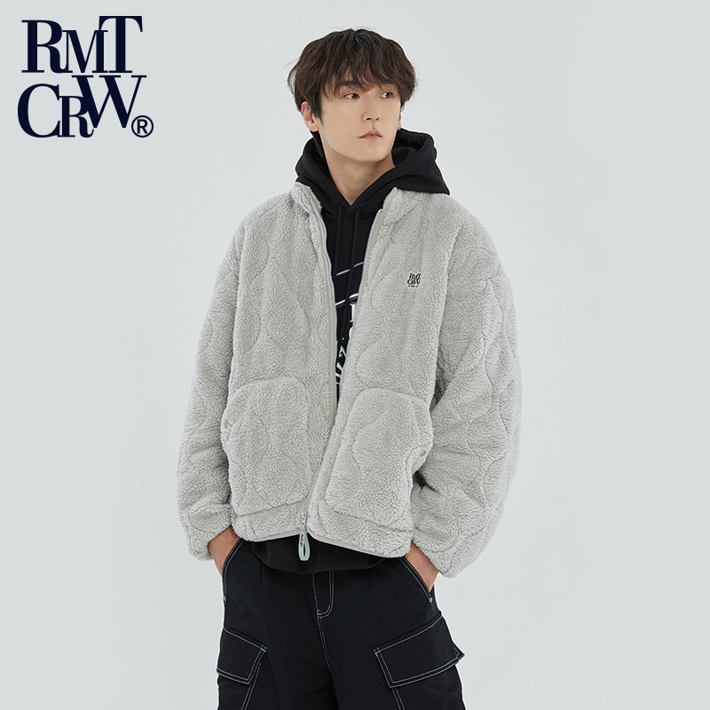 rmtcrw常规羊羔毛拉链外套