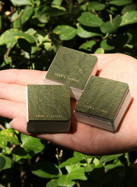 轻听300g半棉全棉豆本sketchbook手帐丙烯马克笔小迷你便携翻翻乐