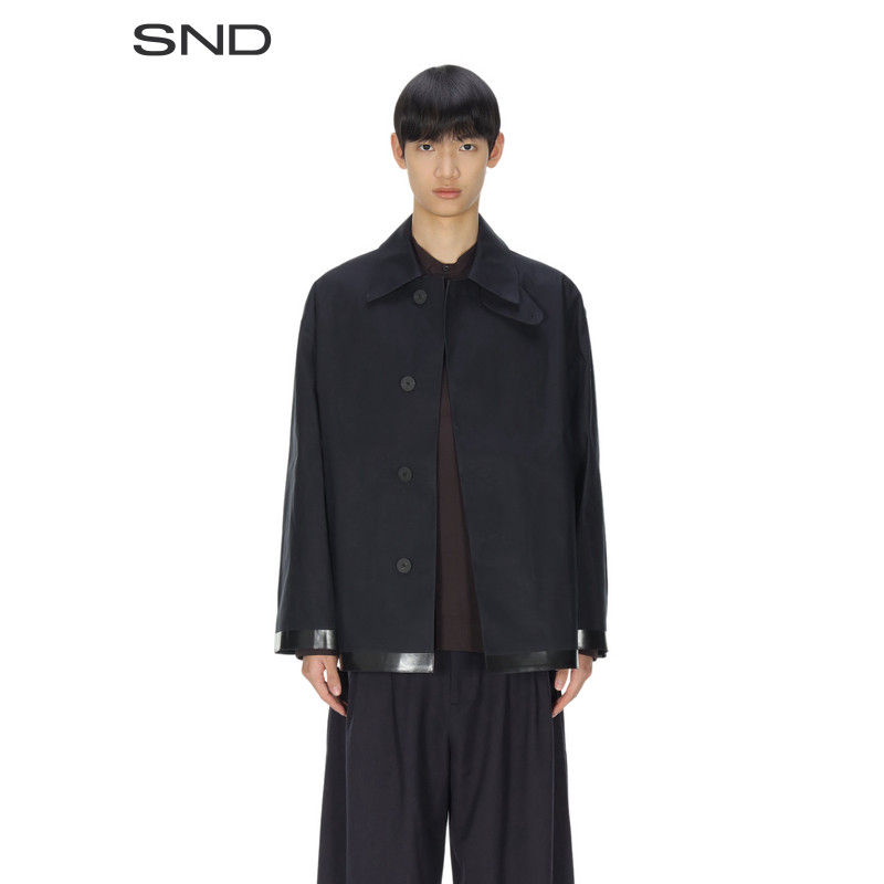 【SND X MACKINTOSH 联名款】SND PF25 翻领短外套男女同款