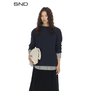 【MHL 设计师品牌】SND AW25 圆领长袖T恤女款