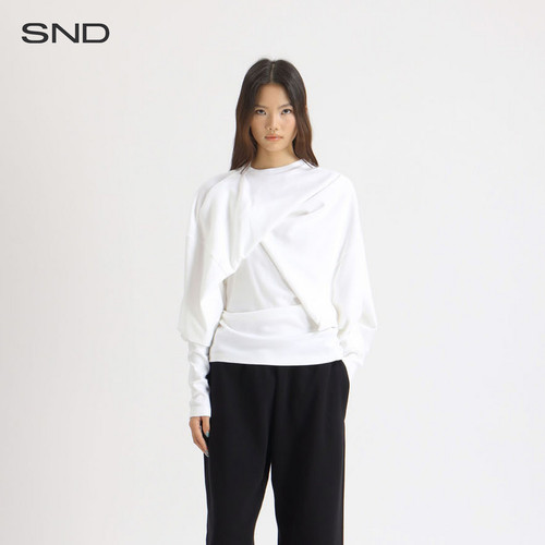 SNDAW26垂坠长袖T恤女款
