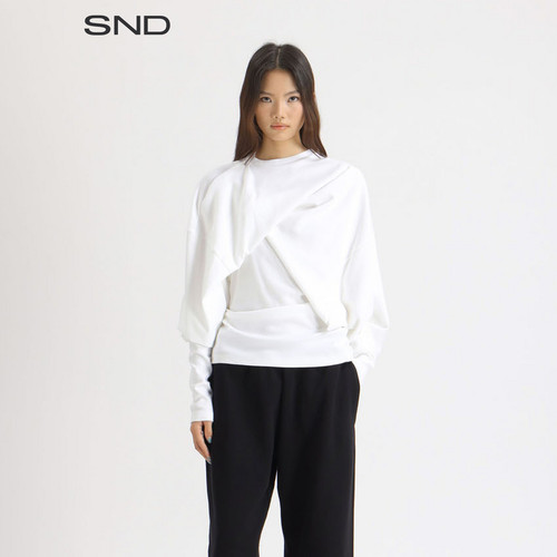SNDAW26垂坠长袖T恤女款