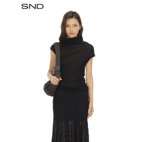 SNDSS26不对称上衣女款