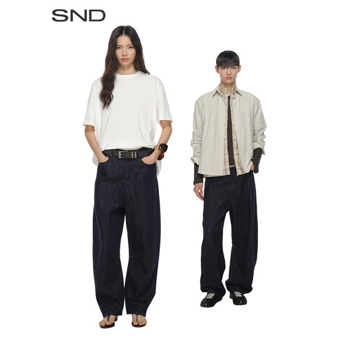 SNDPS25直筒牛仔裤女款
