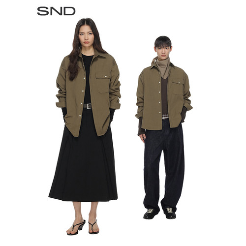 SNDPS25单口袋帆布衬衫