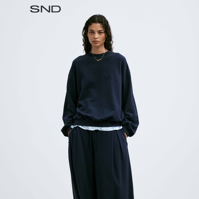 SNDPF26吊带拼接假两件卫衣