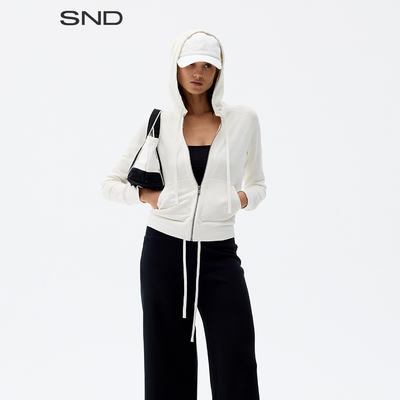 SNDSS26复古度假合身卫衣