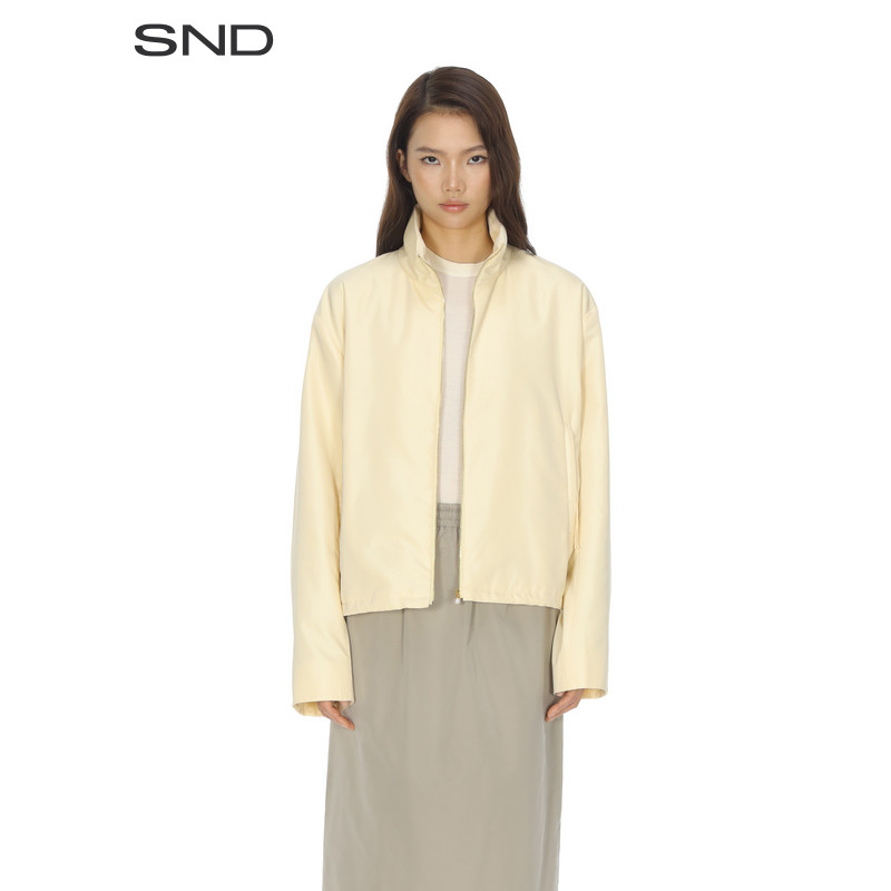 【CARVEN 设计师品牌】SND PS26 运动短款拉链夹克女款