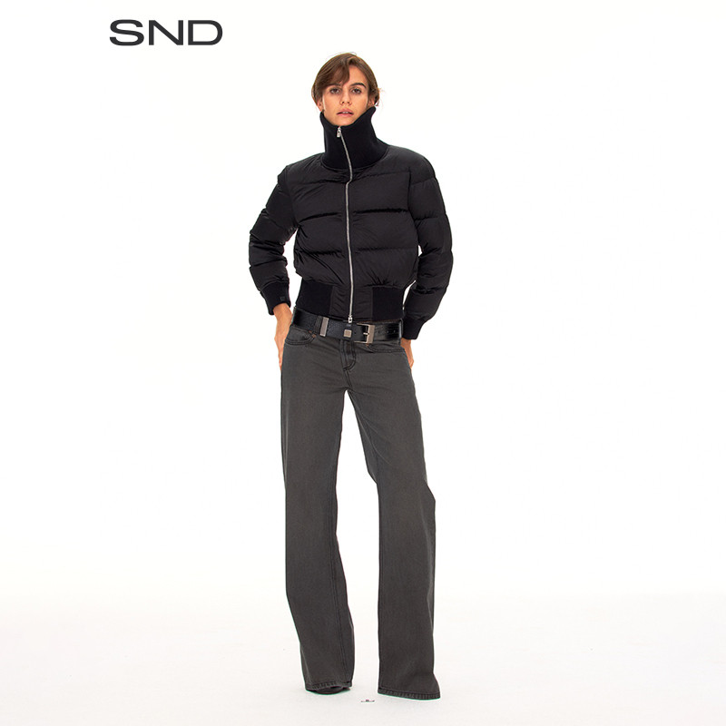 SNDAW25Vintage牛仔长裤女款图片