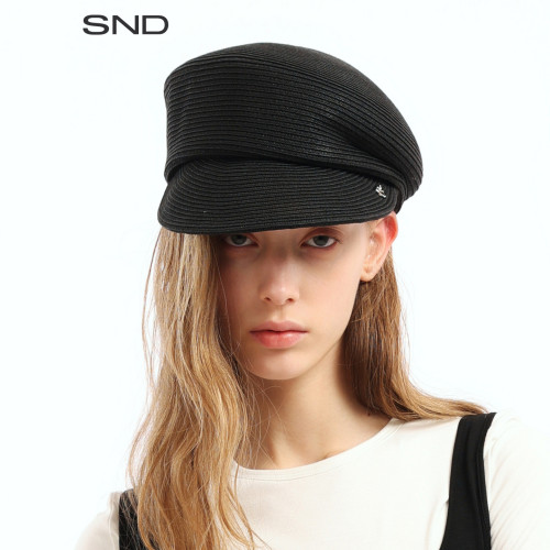 SNDSS26草编舒芙蕾帽女款