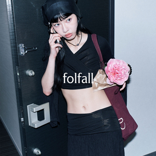 Folfall · 绵羊毛混纺轻量褶皱小上衣女款