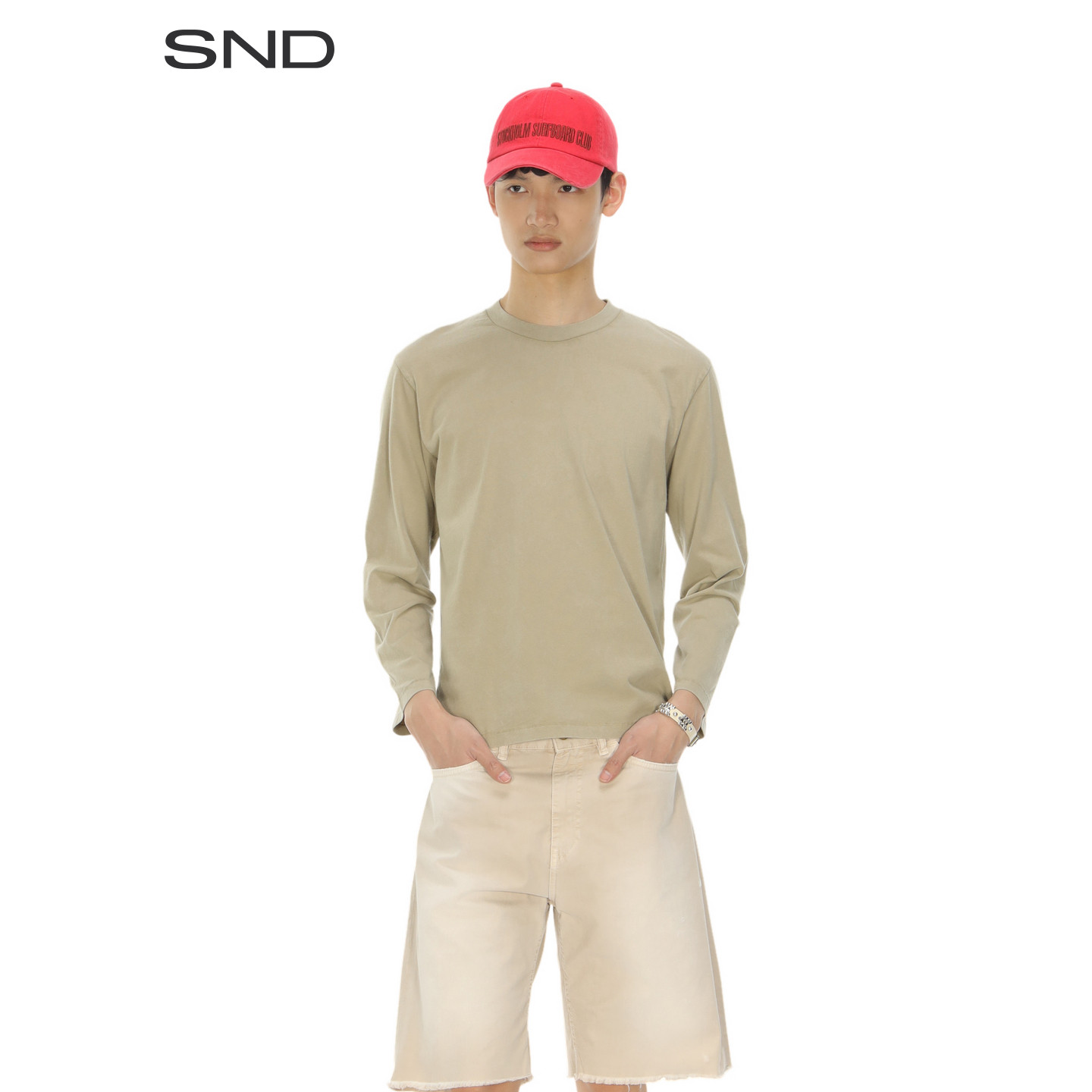 SNDSS26背面logo长袖T恤图片