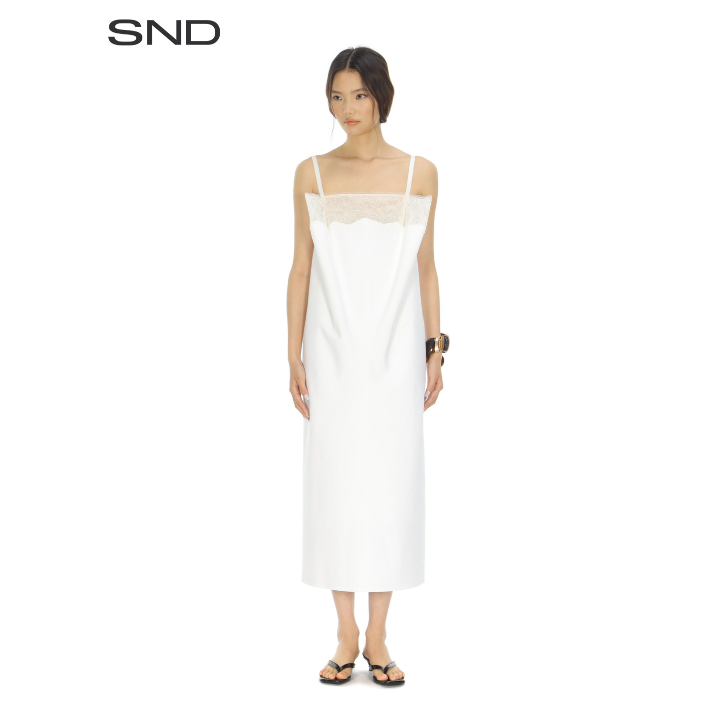 【CARVEN 设计师品牌】SND SS26 内衣式连衣裙女款