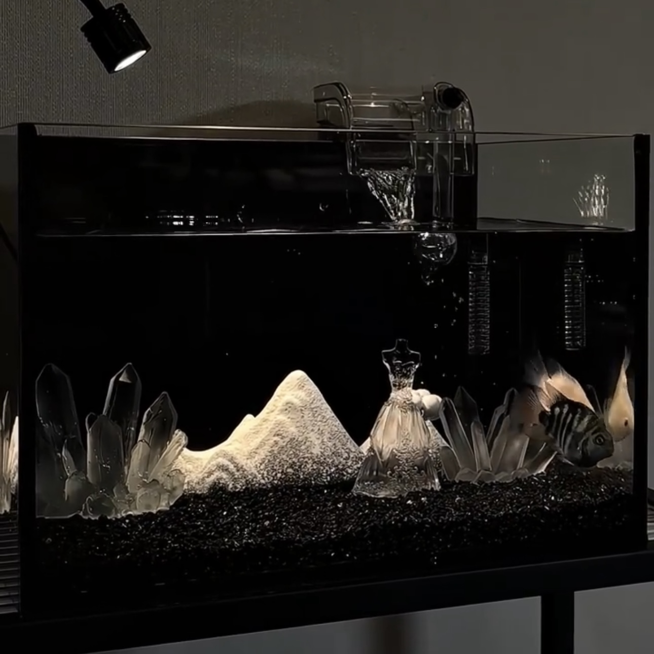 鱼缸造景摆件仿真装饰品全套景观内饰创意卡通一整套沉水布景