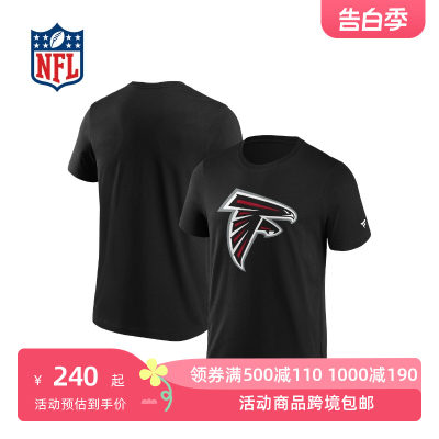 NFL橄榄球队徽图案T恤