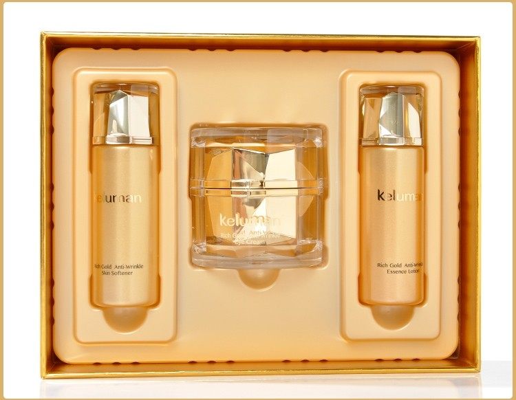 新品 韩国新生活 珂露曼晶钻黄金眼霜/20g套 送水乳中样包邮