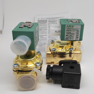 SCE238D007V-1/2寸氟橡胶膜片2位2通238系列美国ASCO电磁阀