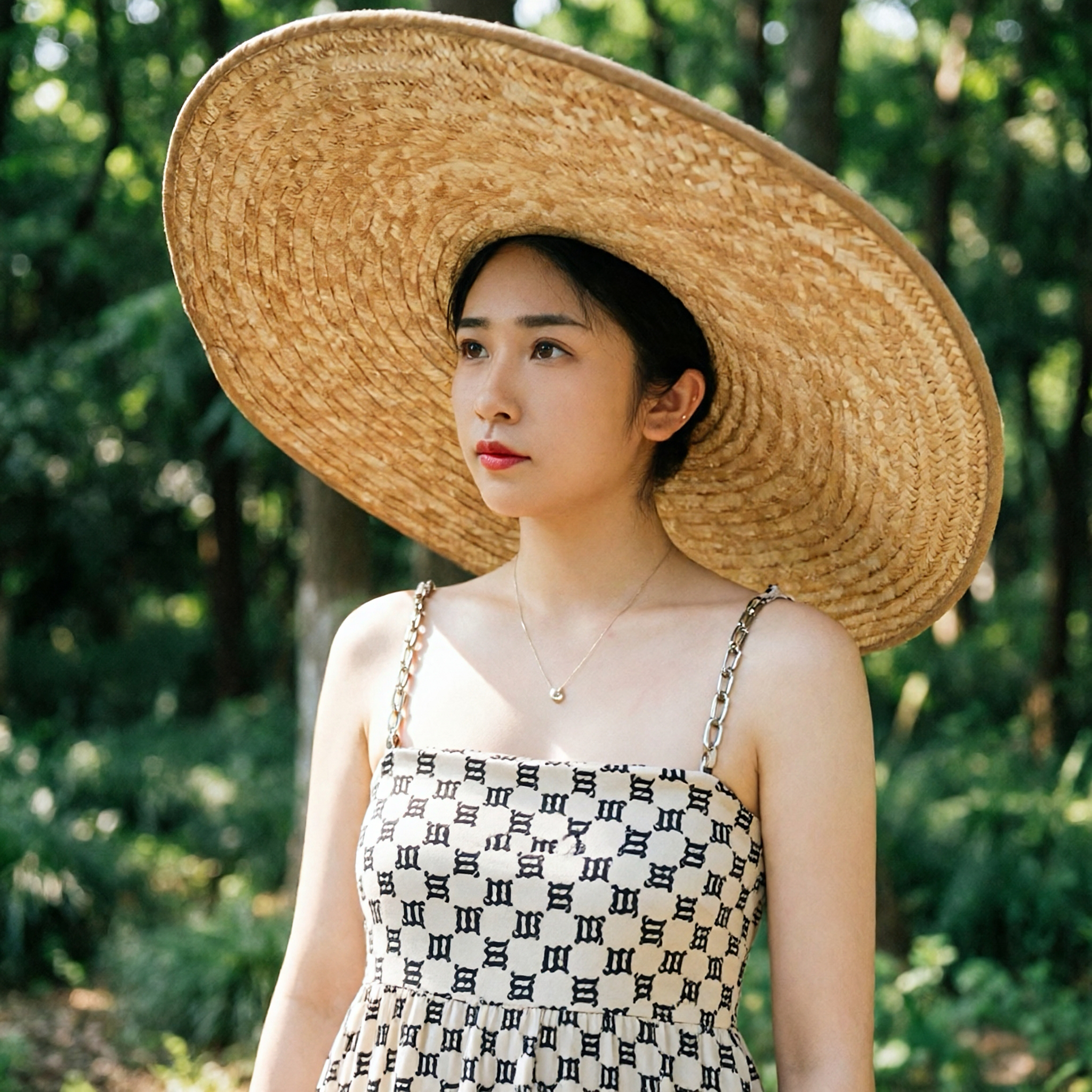 夏季大檐遮阳草帽户外田园农活防晒帽防紫外农民草帽工地干活帽子