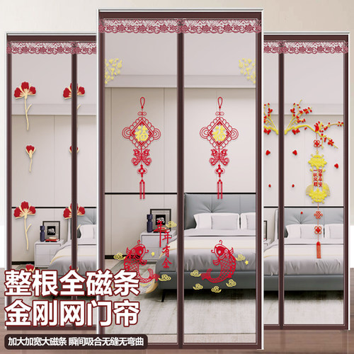 金刚网防蚊门门帘2024年新款