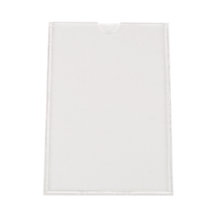 亚克力卡槽透明职务插卡a4展示牌岗位牌5寸有机玻璃板定制照片插盒塑料双层连体广告相框a5标价牌台卡定制