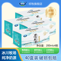 祁牧絲路祁緣純牛奶整箱兒童學(xué)生